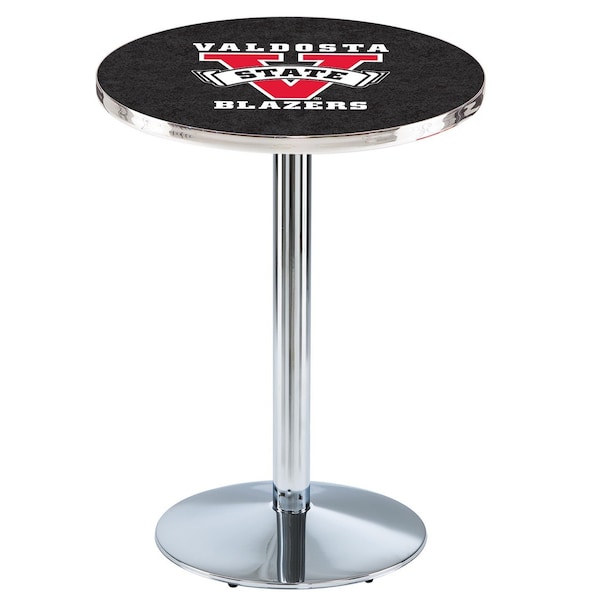 42" Chrome Valdosta State Pub Table